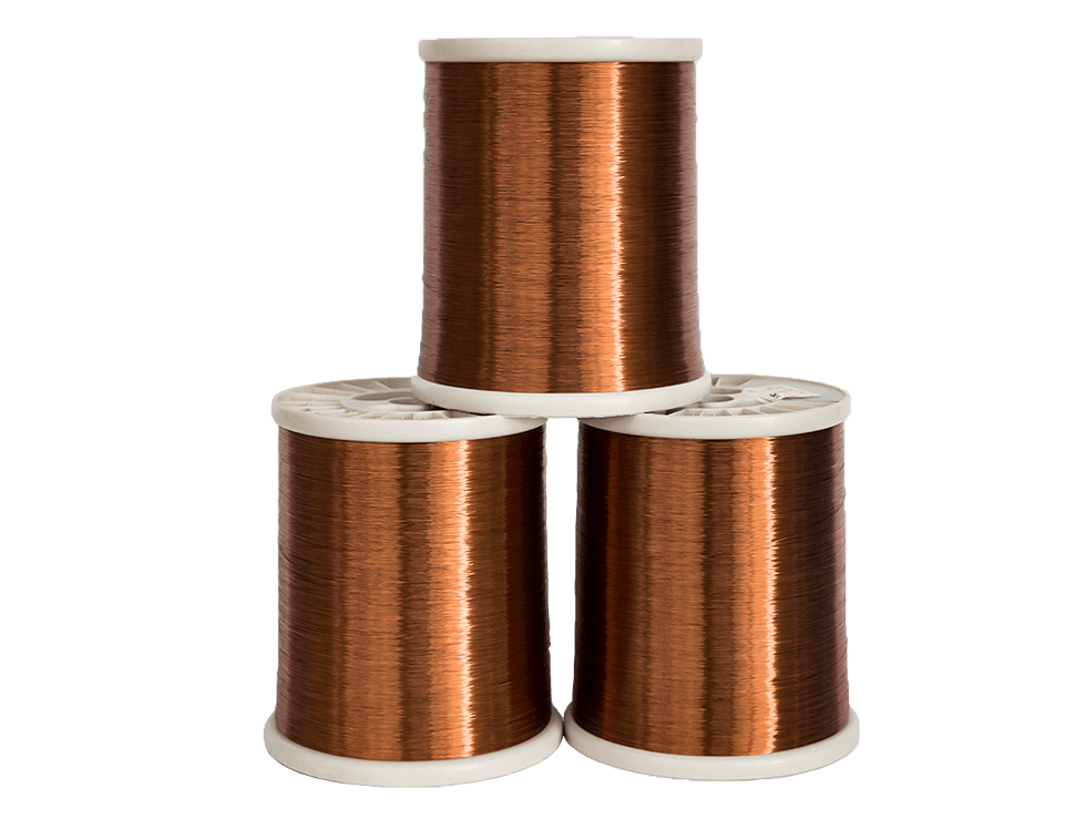 QA-2/155 Alambre redondo de cobre esmaltado compuesto de nylon de poliéster de grado